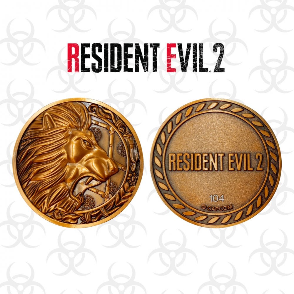 RESIDENT EVIL Limited Edition Lion Medallion