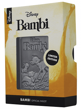 DISNEY Bambi Limited Edition Ingot