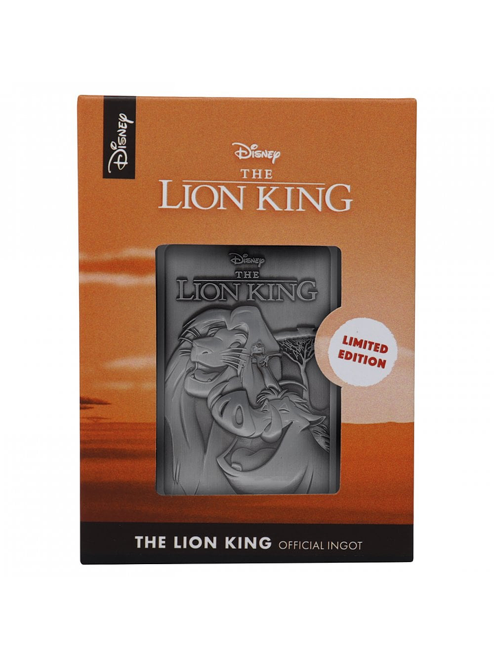DISNEY Lion King Limited Edition Ingot 4