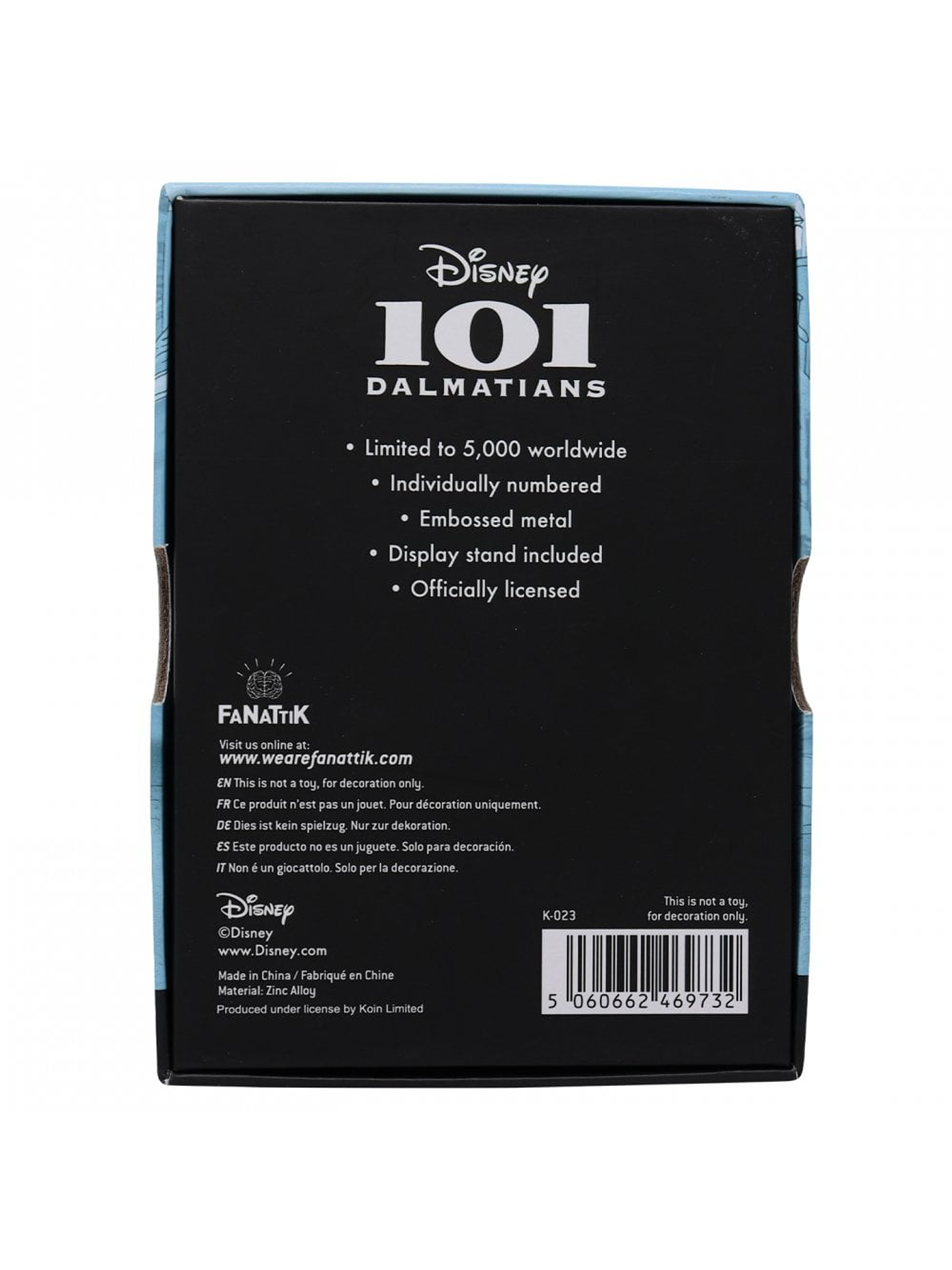 DISNEY 101 Dalmatians Limited Edition Ingot 6
