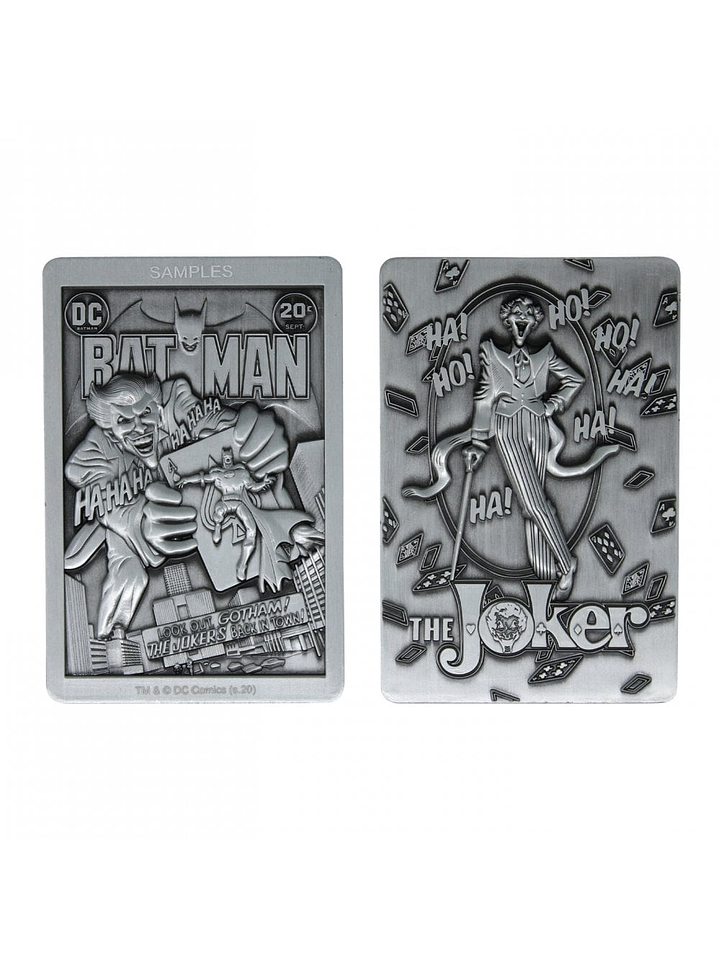 DC Joker Limited Edition Collectible Ingot 3