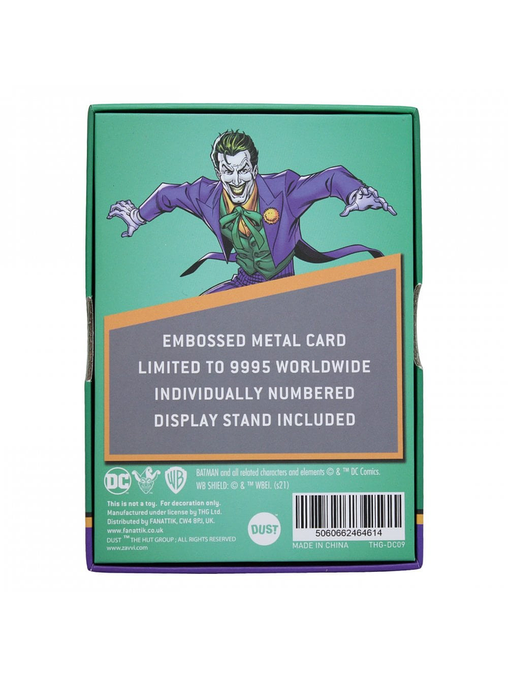 DC Joker Limited Edition Collectible Ingot 7