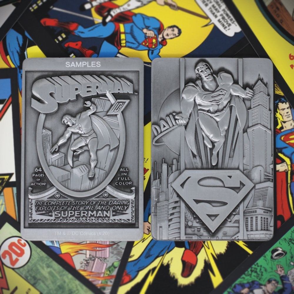 DC Superman Limited Edition Collectible Ingot