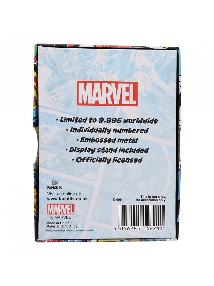 MARVEL Limited Edition Iron Man Ingot 6