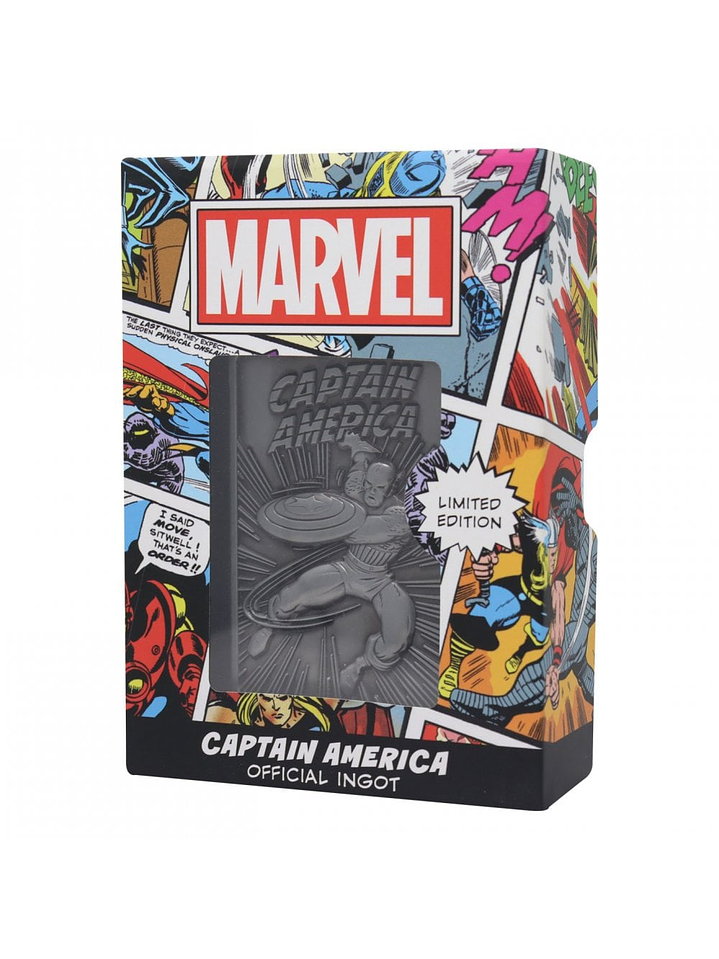 MARVEL Limited Edition Captain America Ingot 1