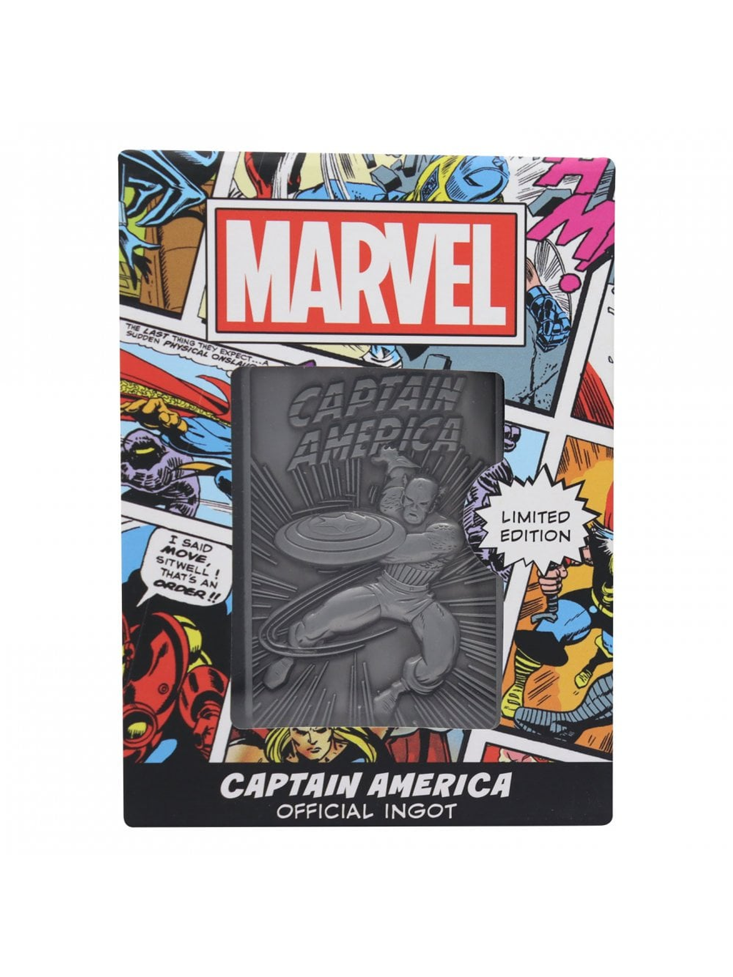 MARVEL Limited Edition Captain America Ingot 5