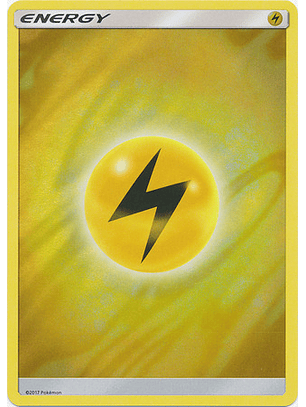 Lightning Energy - 2017 - Reverse Holo (Wavy Holo Pattern)