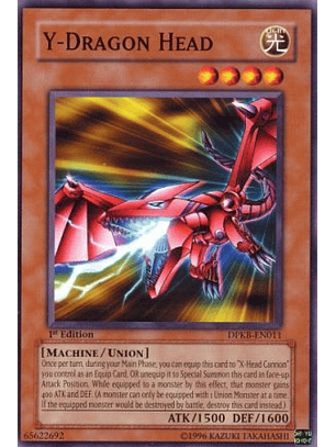 Y-Dragon Head - DPKB-EN011 - Common 1st Edition