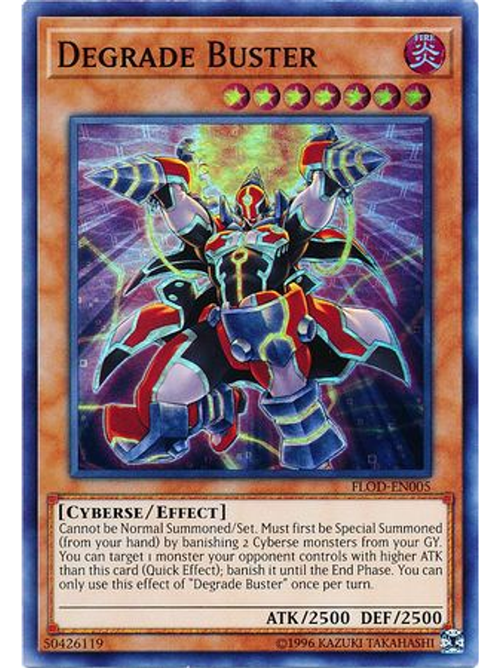 Degrade Buster - FLOD-EN005 - Super Rare Unlimited 1