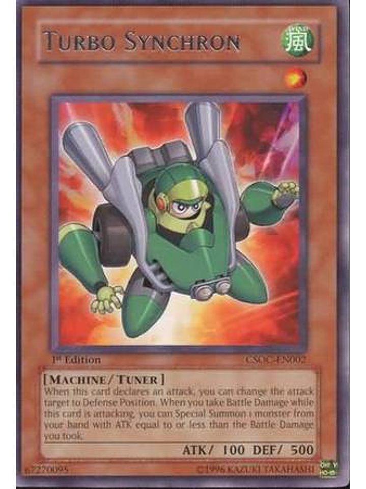 Turbo Synchron - CSOC-EN002 - Rare 1st Edition 1
