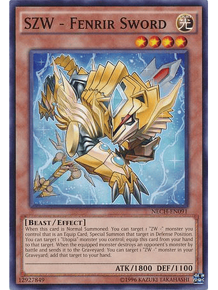 SZW - Fenrir Sword - NECH-EN091 - Common Unlimited