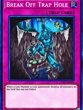 Break Off Trap Hole - COTD-EN075 - Super Rare Unlimited