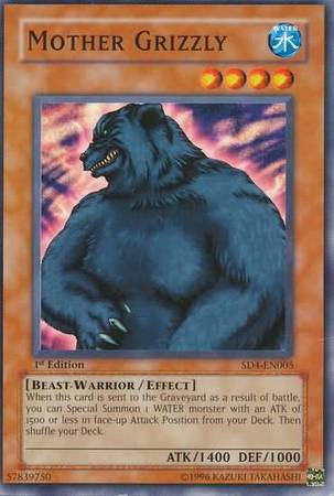 Mother Grizzly - SD4-EN005 - Common 1st Edition