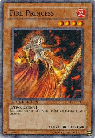 Fire Princess - GLD1-EN005 - Common