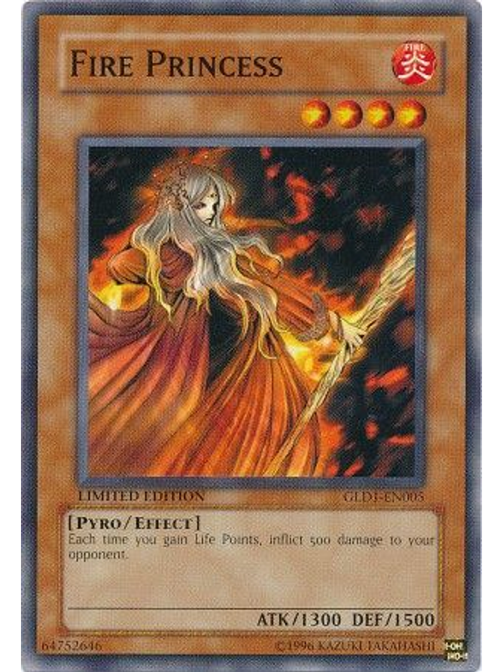 Fire Princess - GLD1-EN005 - Common 1