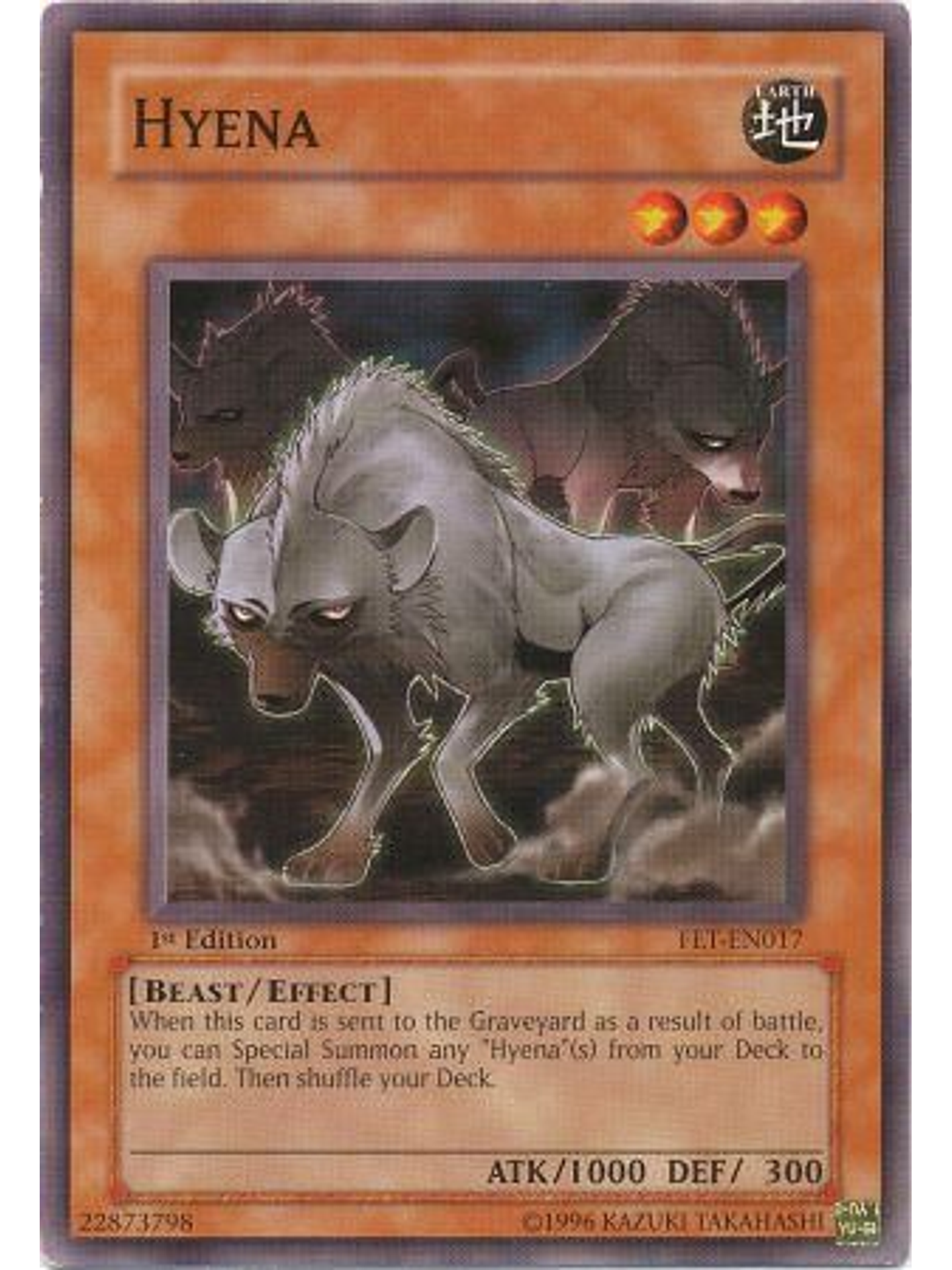 Hyena - FET-EN017 - Common 1st Edition 1