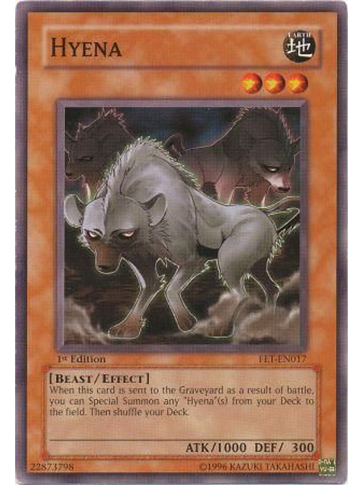 Hyena - FET-EN017 - Common 1st Edition 1