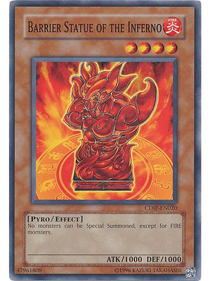 Barrier Statue of the Inferno - CDIP-EN020 - Common Unlimited