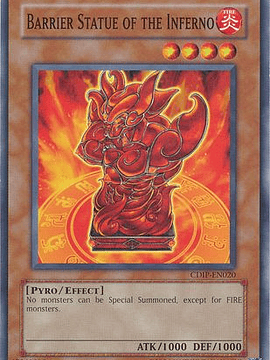 Barrier Statue of the Inferno - CDIP-EN020 - Common Unlimited