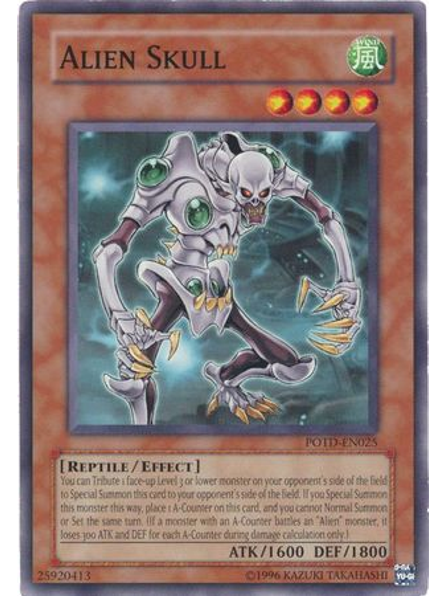 Alien Skull - POTD-EN025 - Common Unlimited 1