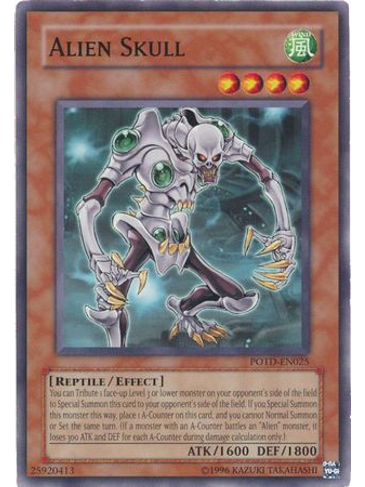 Alien Skull - POTD-EN025 - Common Unlimited 1