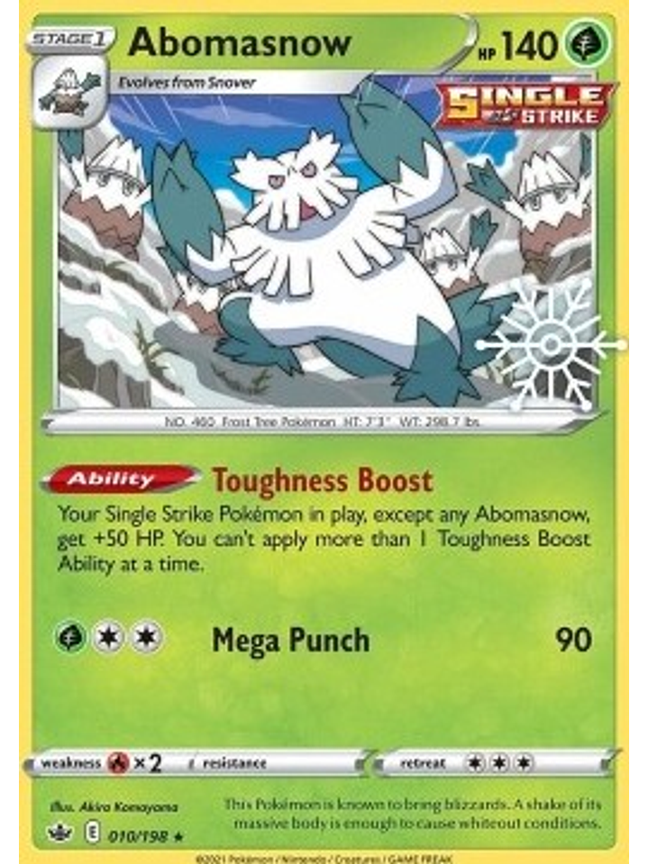 Abomasnow (CRE 010) 1