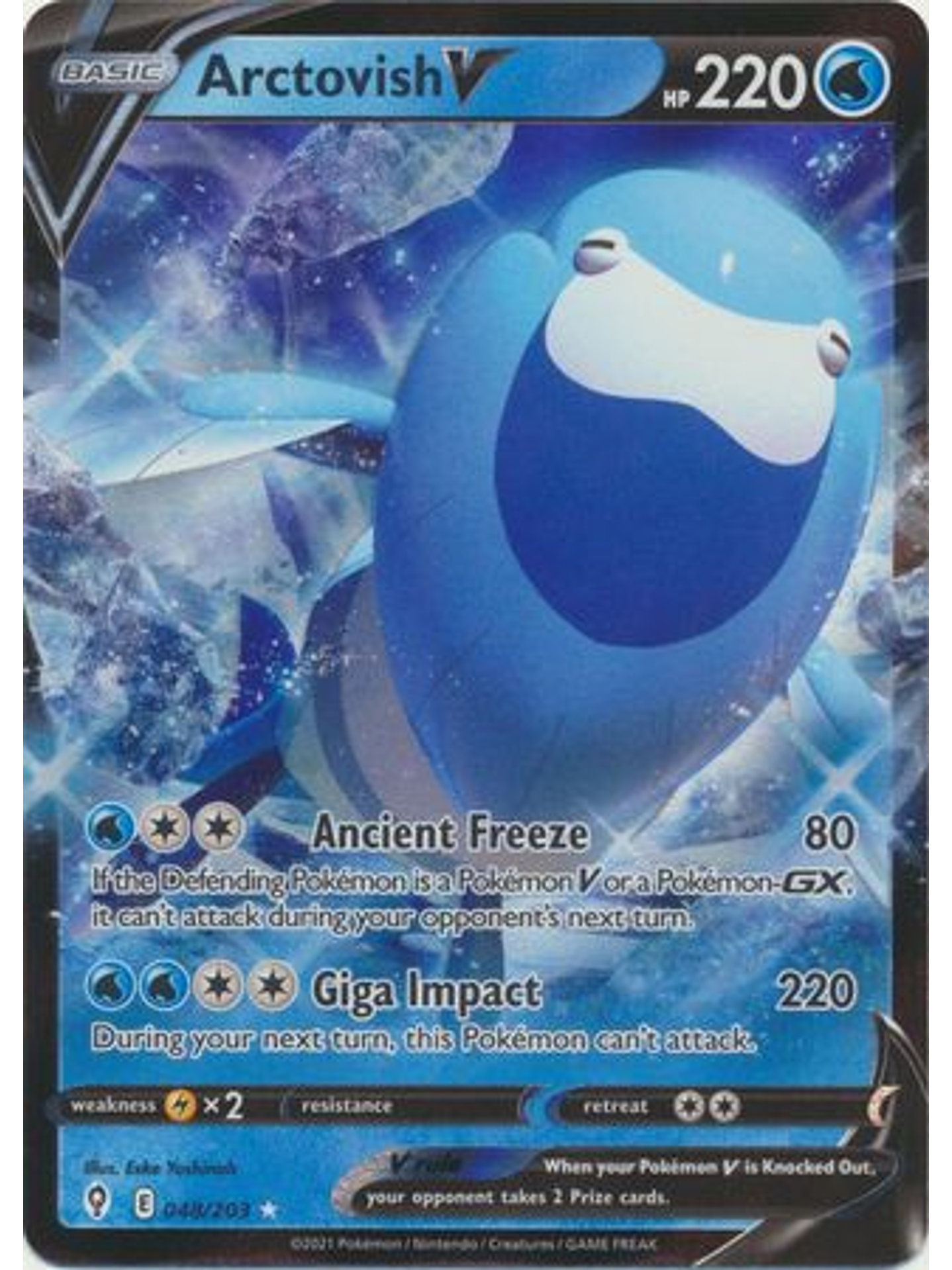 Arctovish V - 048/203 - Ultra Rare 1