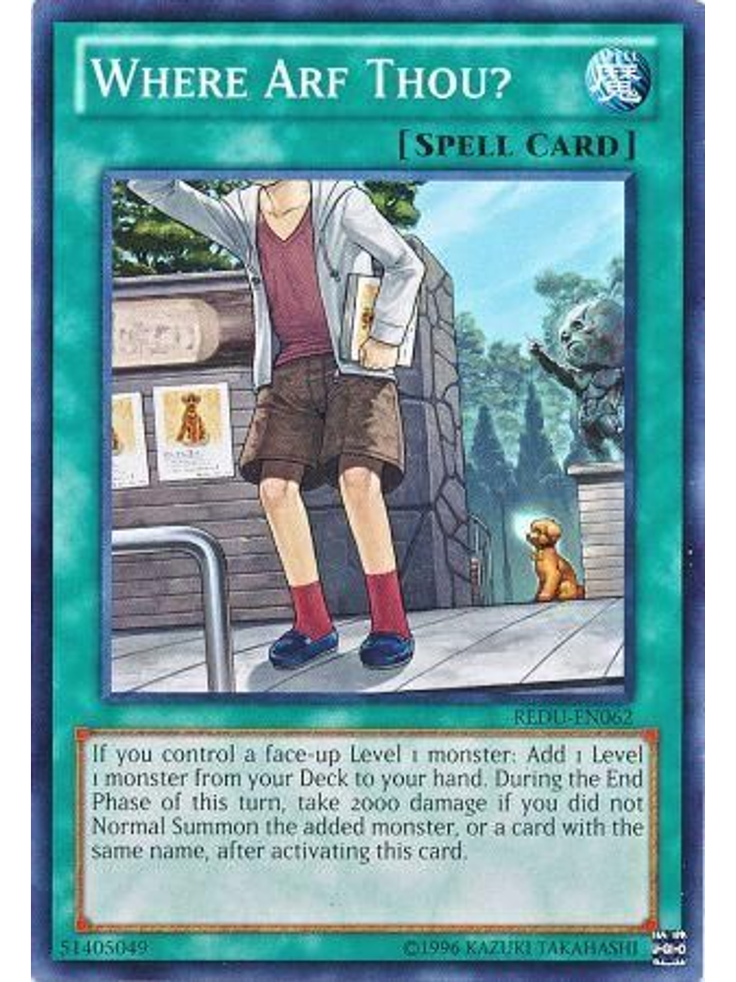 Where Arf Thou? - REDU-EN062 - Common Unlimited 1