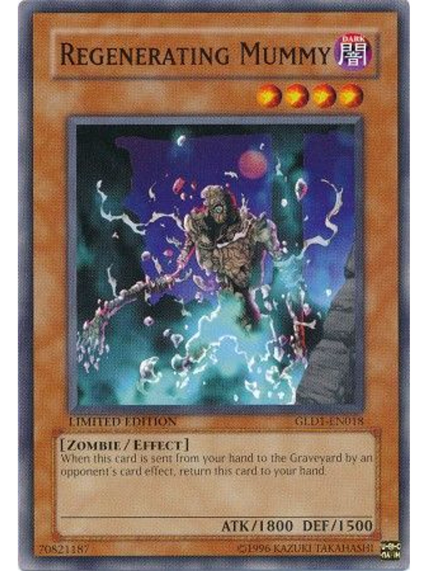 Regenerating Mummy - GLD1-EN018 - Common 1