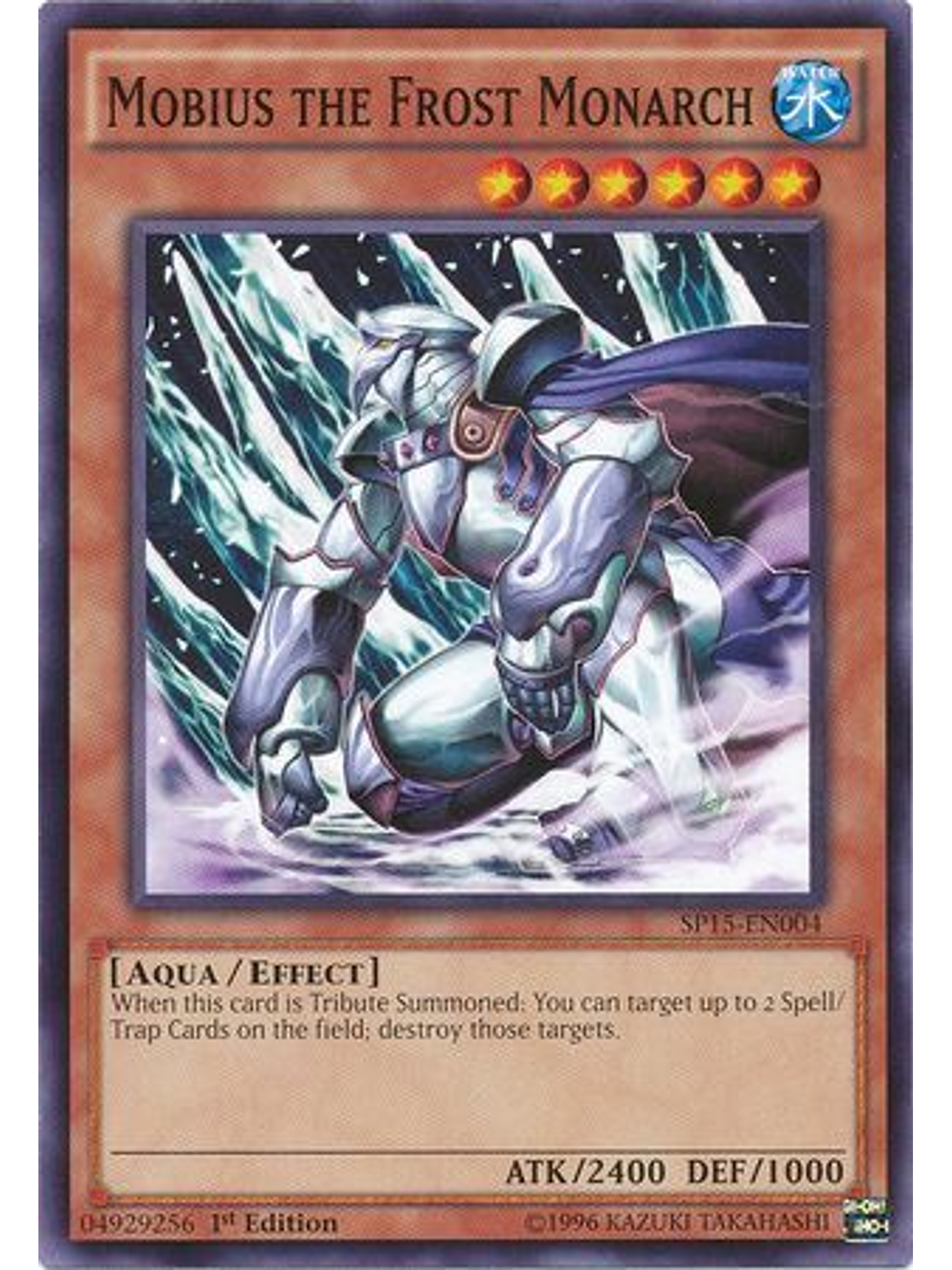 Mobius the Frost Monarch - SP15-EN004 - Common 1st Edition 1