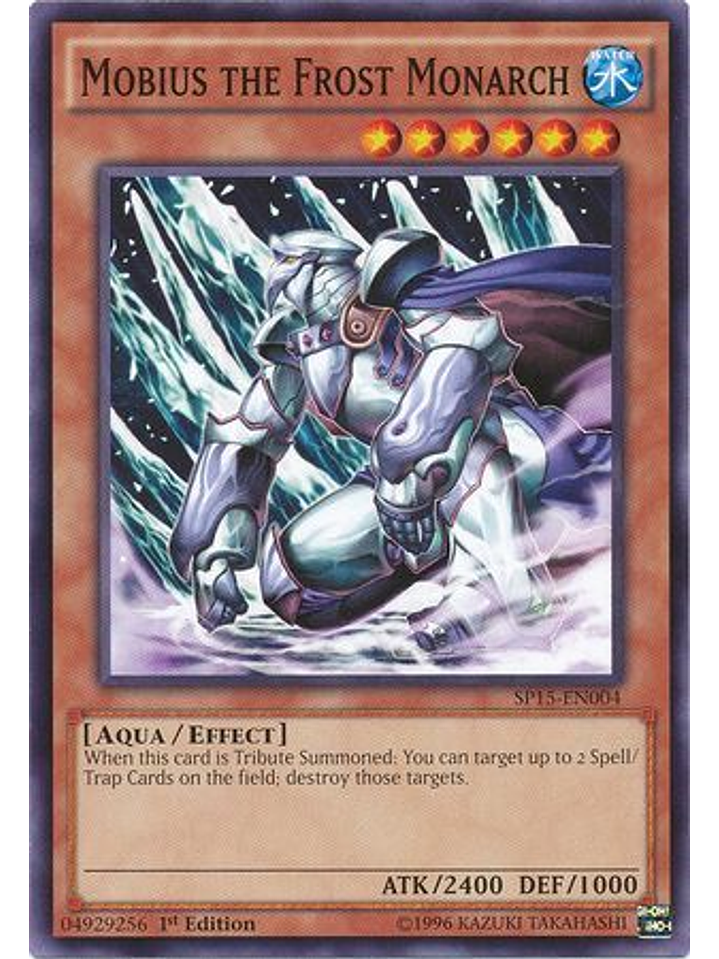 Mobius the Frost Monarch - SP15-EN004 - Common 1st Edition 1