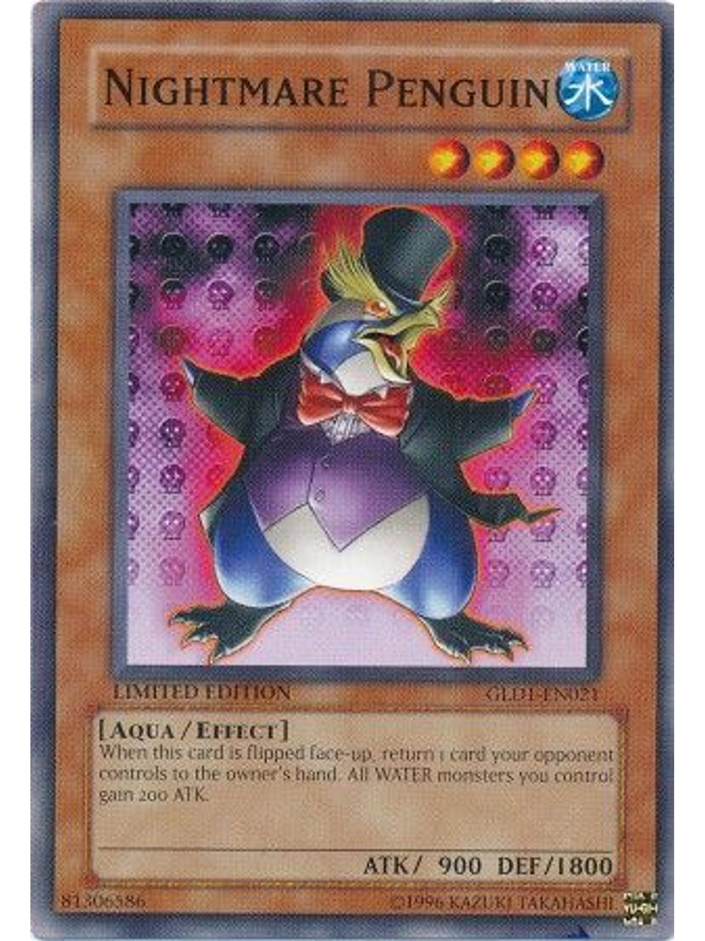 Nightmare Penguin - GLD1-EN021 - Common 1