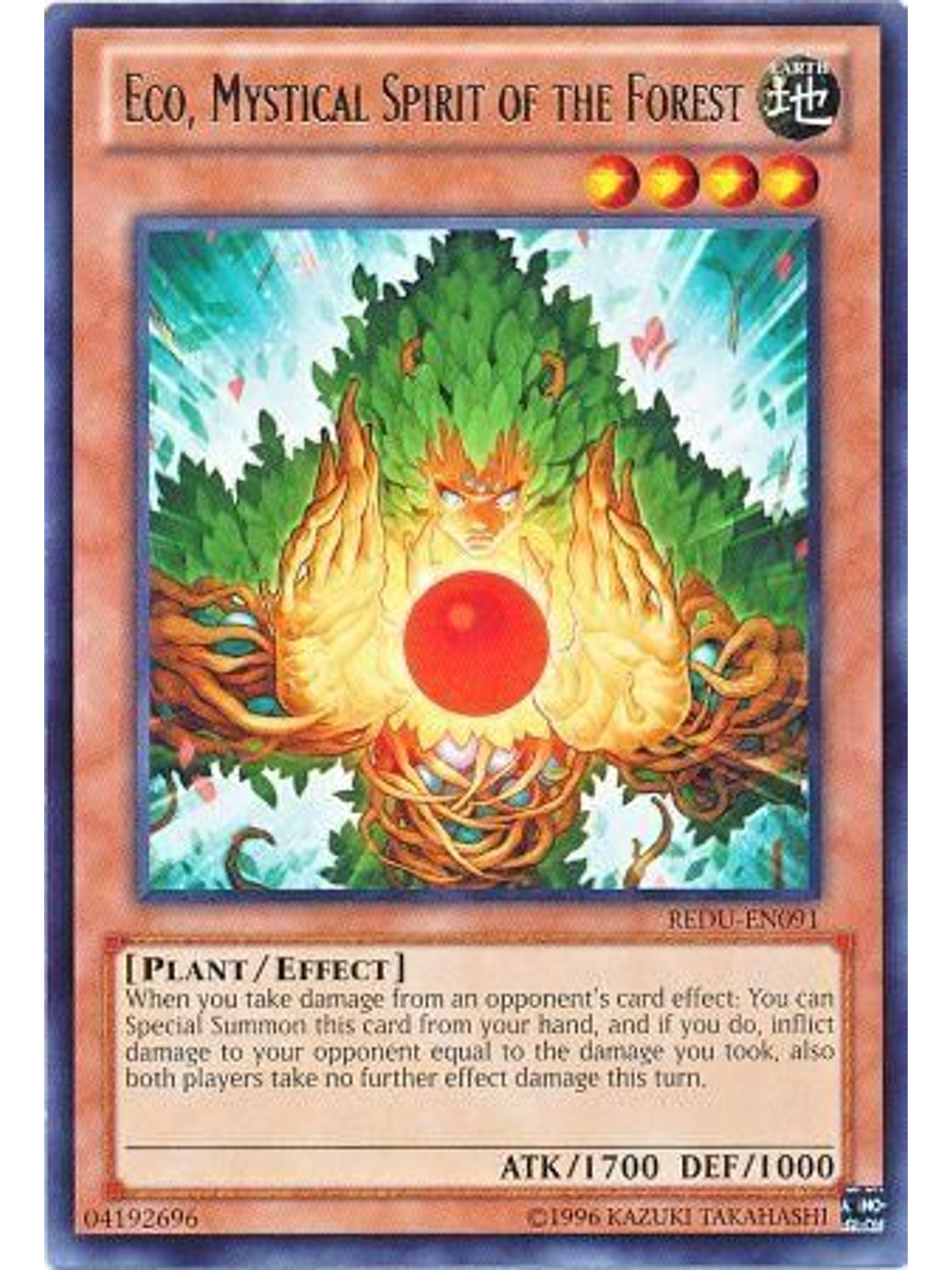 Eco, Mystical Spirit of the Forest - REDU-EN091 - Rare Unlimited 1