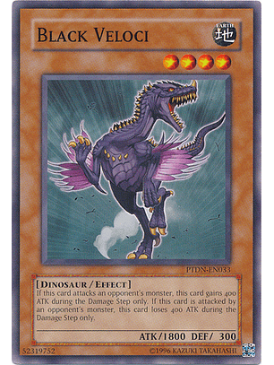 Black Veloci - PTDN-EN033 - Common Unlimited