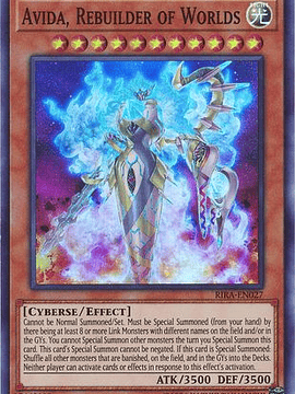 Avida, Rebuilder of Worlds - RIRA-EN027 - Super Rare Unlimited