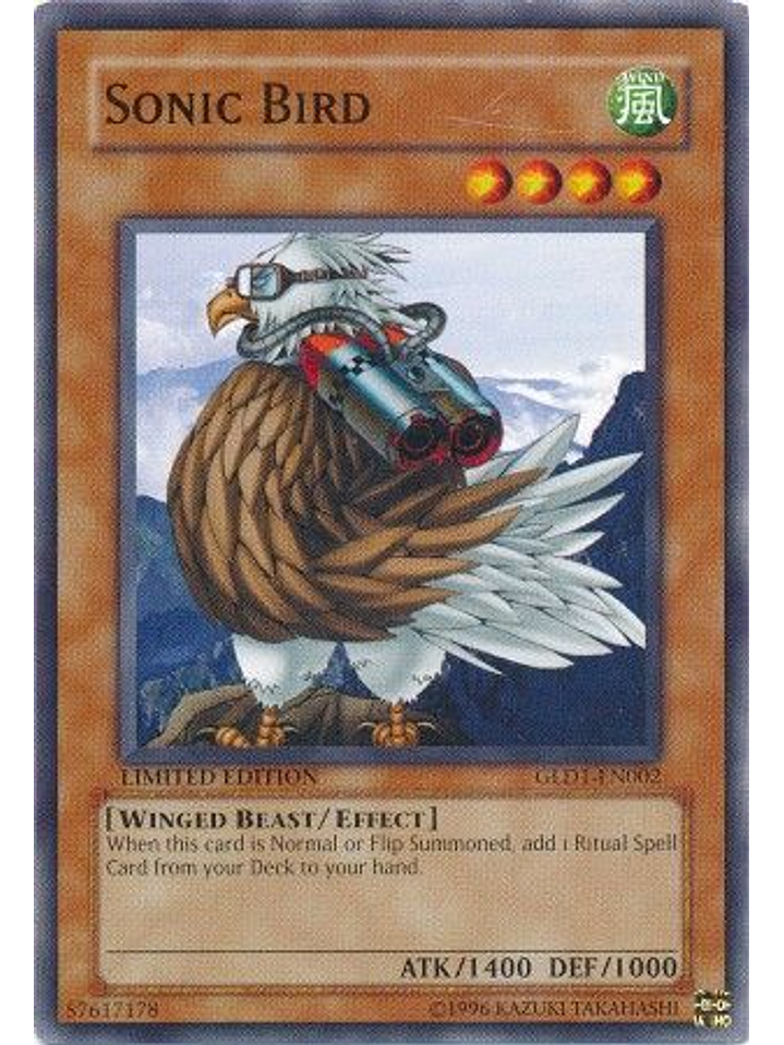 Sonic Bird - GLD1-EN002 - Common 1