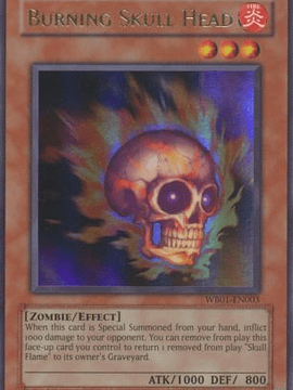 Burning Skull Head - WB01-EN003 - Ultra Rare