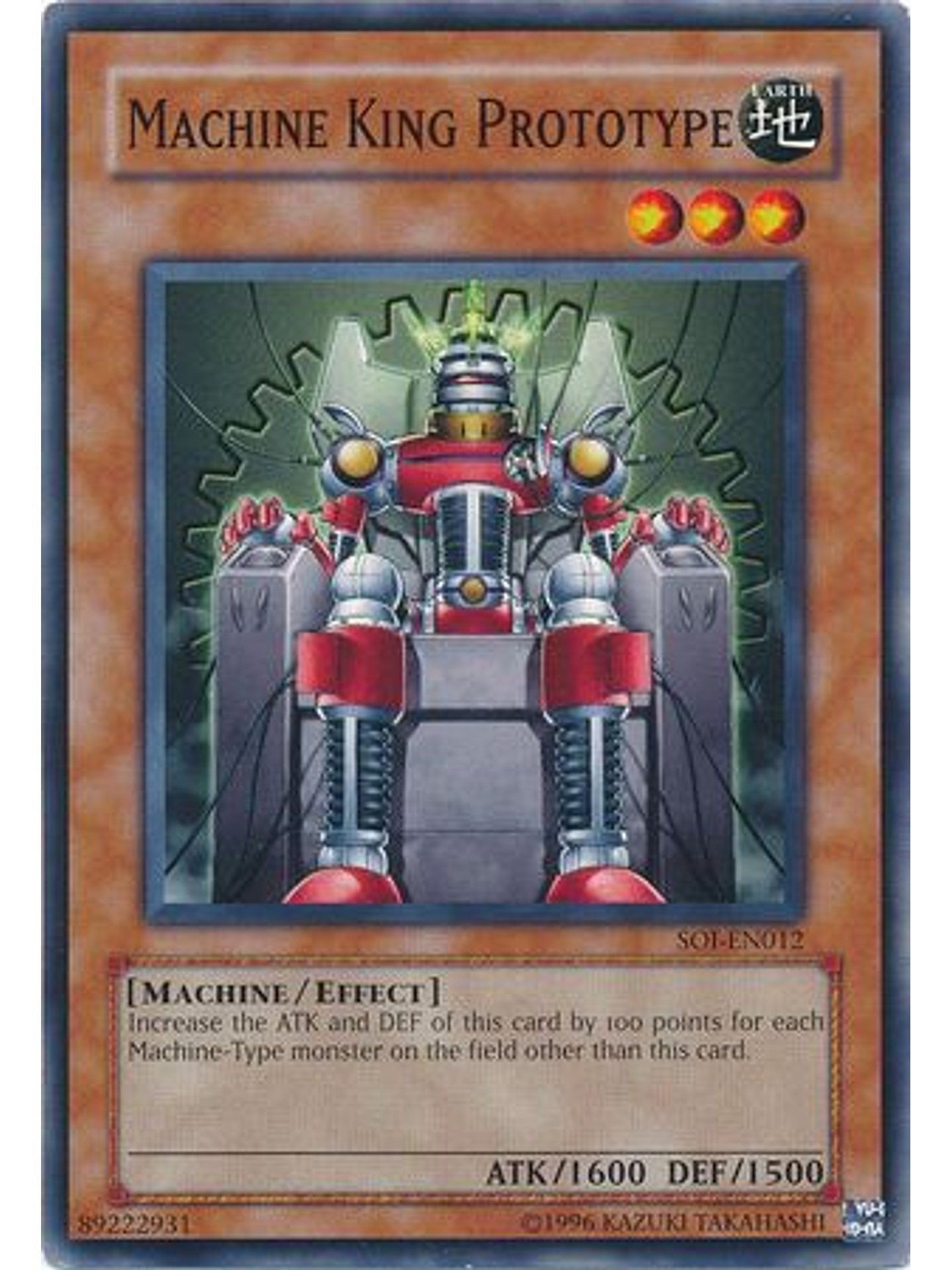 Machine King Prototype - SOI-EN012 - Common Unlimited 1