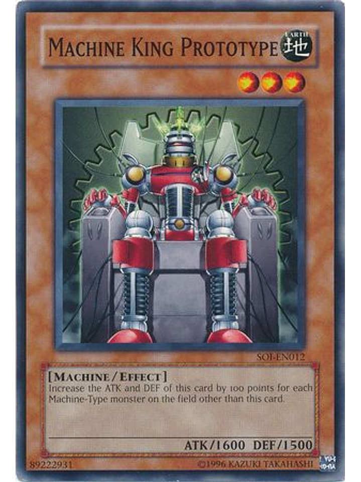 Machine King Prototype - SOI-EN012 - Common Unlimited 1