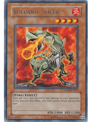 Volcanic Slicer - FOTB-EN012 - Rare Unlimited