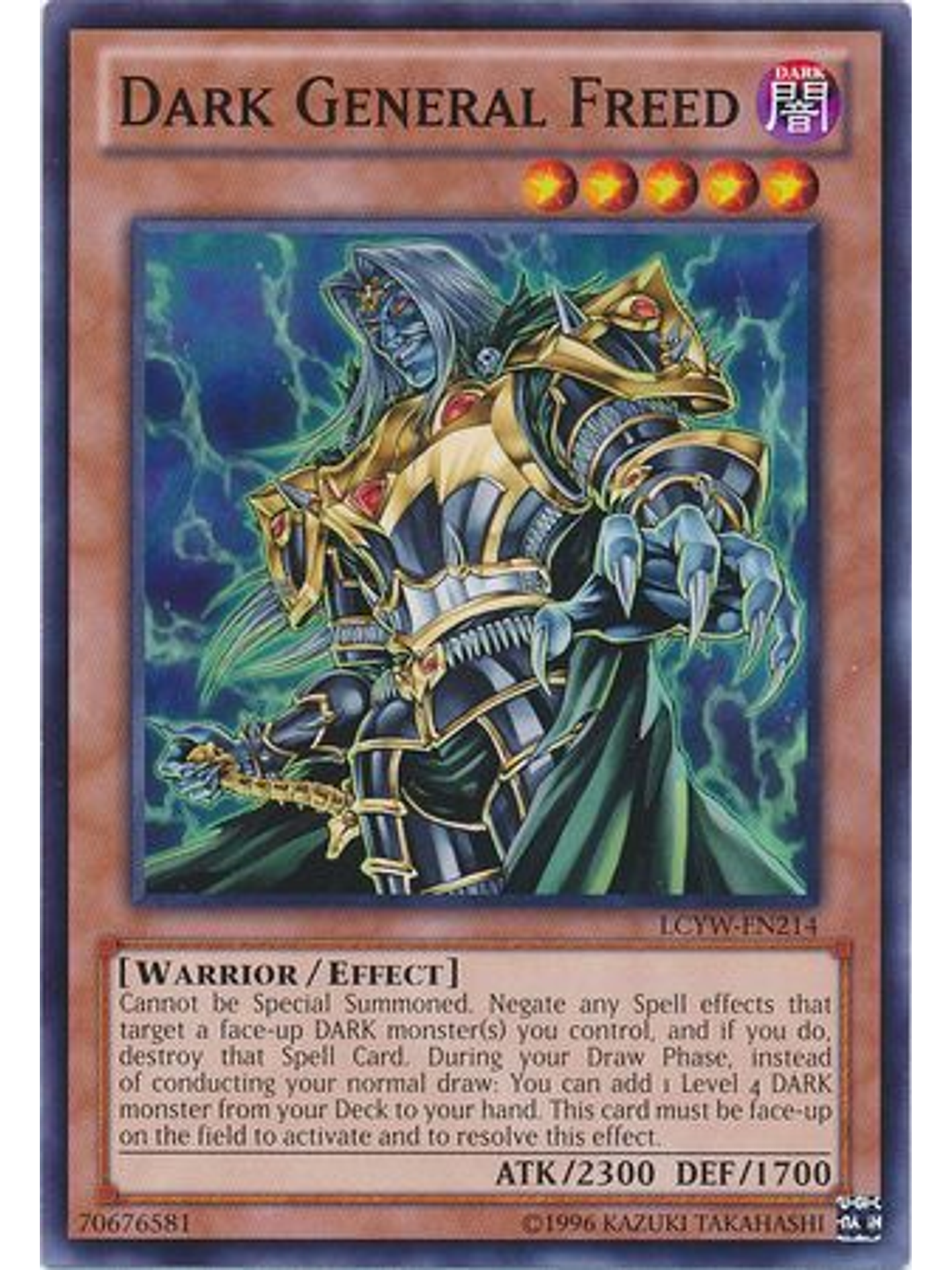 Dark General Freed - LCYW-EN214 - Common Unlimited 1