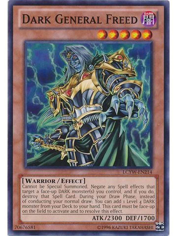 Dark General Freed - LCYW-EN214 - Common Unlimited 1