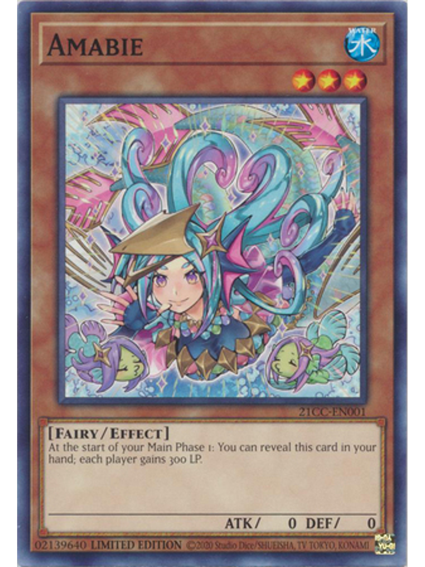 Amabie - 21CC-EN001 - Common Limited Edition 1