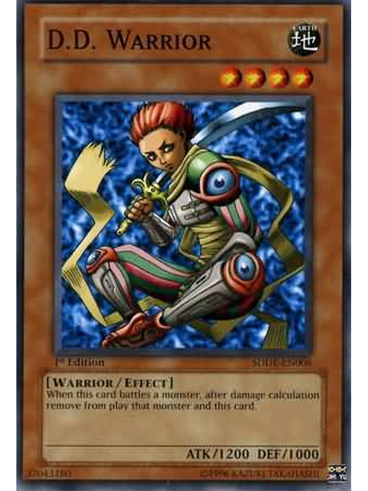 D.D. Warrior - SDDE-EN006 - Common 1st Edition 1