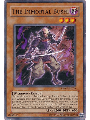 The Immortal Bushi - PTDN-EN029 - Common Unlimited