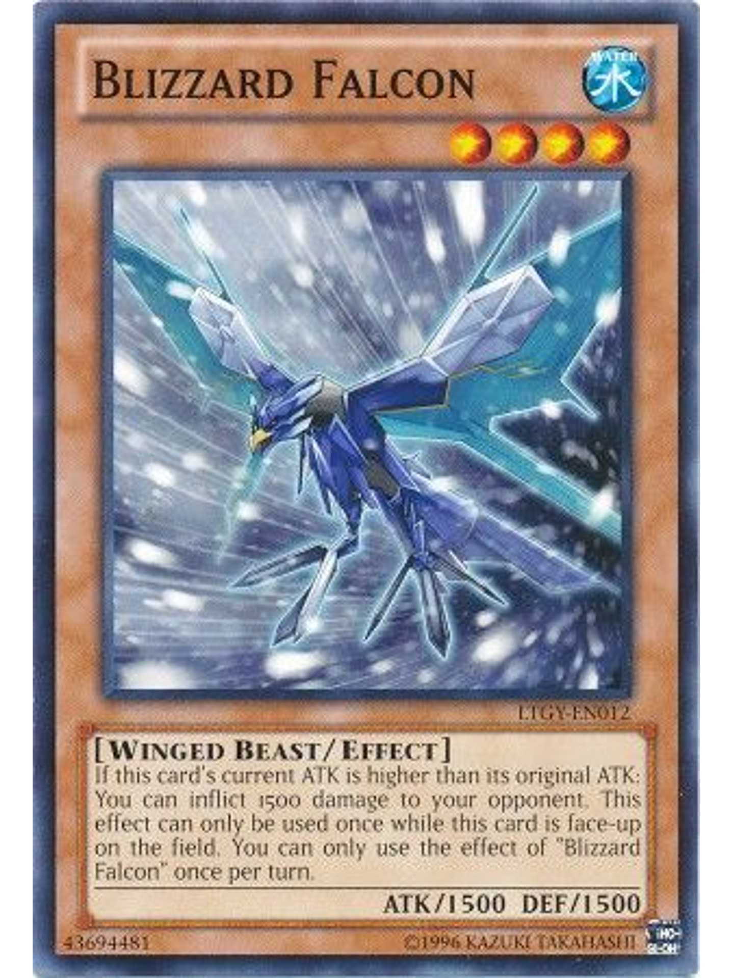 Blizzard Falcon - LTGY-EN012 - Common Unlimited 1