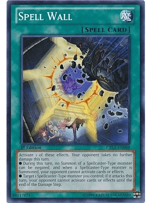 Spell Wall - CBLZ-EN088 - Common 1st Edition