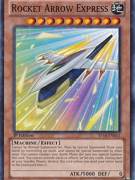 Rocket Arrow Express - SP14-EN015 - Starfoil Rare 1st Edition