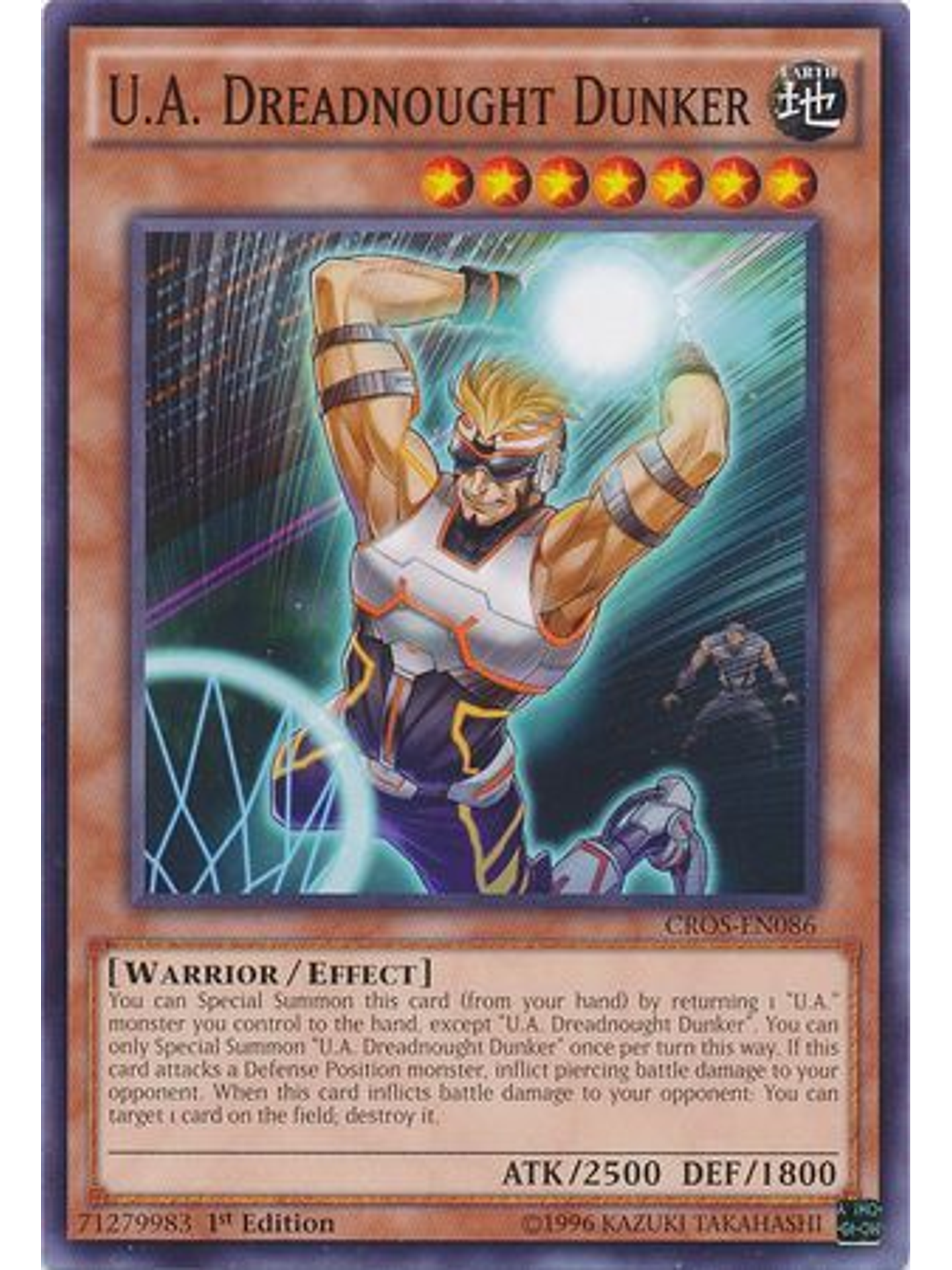 U.A. Dreadnought Dunker - CROS-EN086 - Common 1st Edition 1