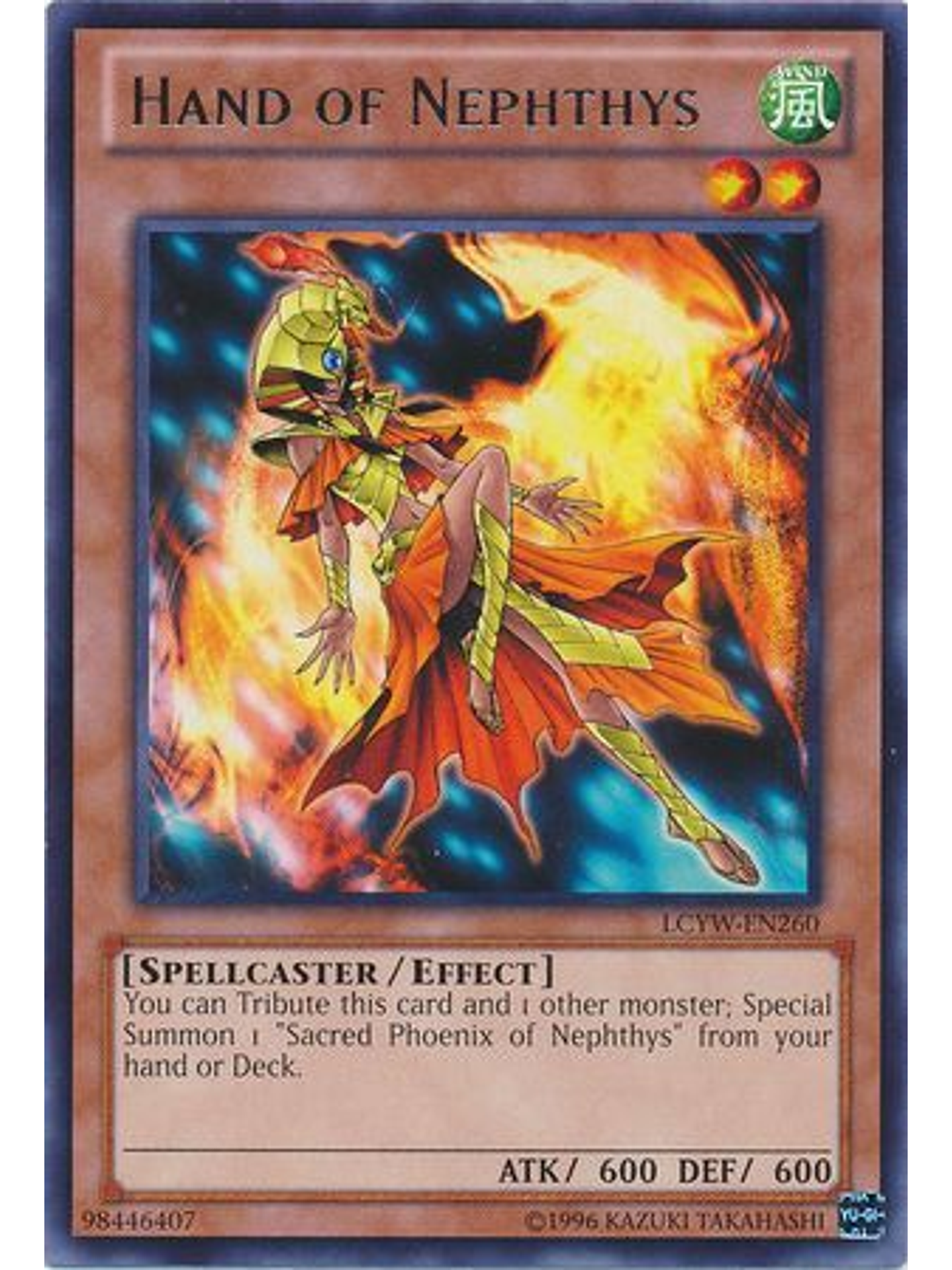 Hand of Nephthys - LCYW-EN260 - Rare Unlimited 1